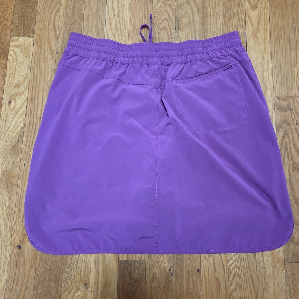 Duluth‎ Trading Company Women's Ultralite Performance Skort Activewear Purple M - Picture 2 of 9